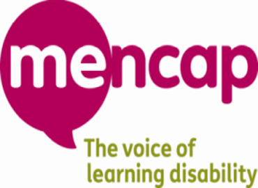 Mencap logo; the voice of learning disability