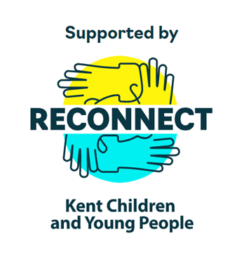 Supported by Reconnect: Kent Children and Young People logo
