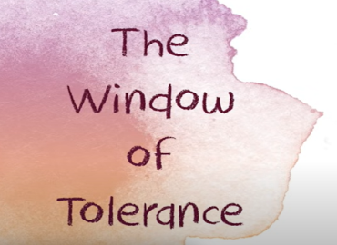 a part coloured background with a window of tolerance written over it