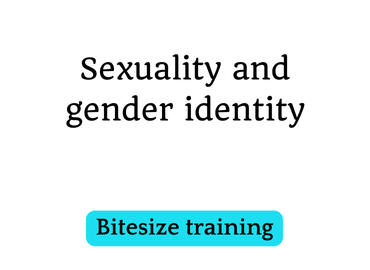 Sexuality and gender identity (text)